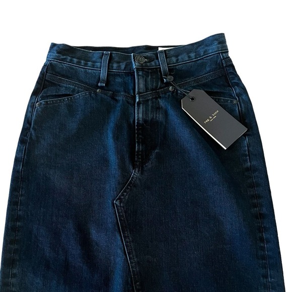 RAG & BONE SUPER HIGH-RISE PENCIL SKIRT IN OUTERBANKS‎ NWT WOMEN'S SIZE 23 - Picture 9 of 16